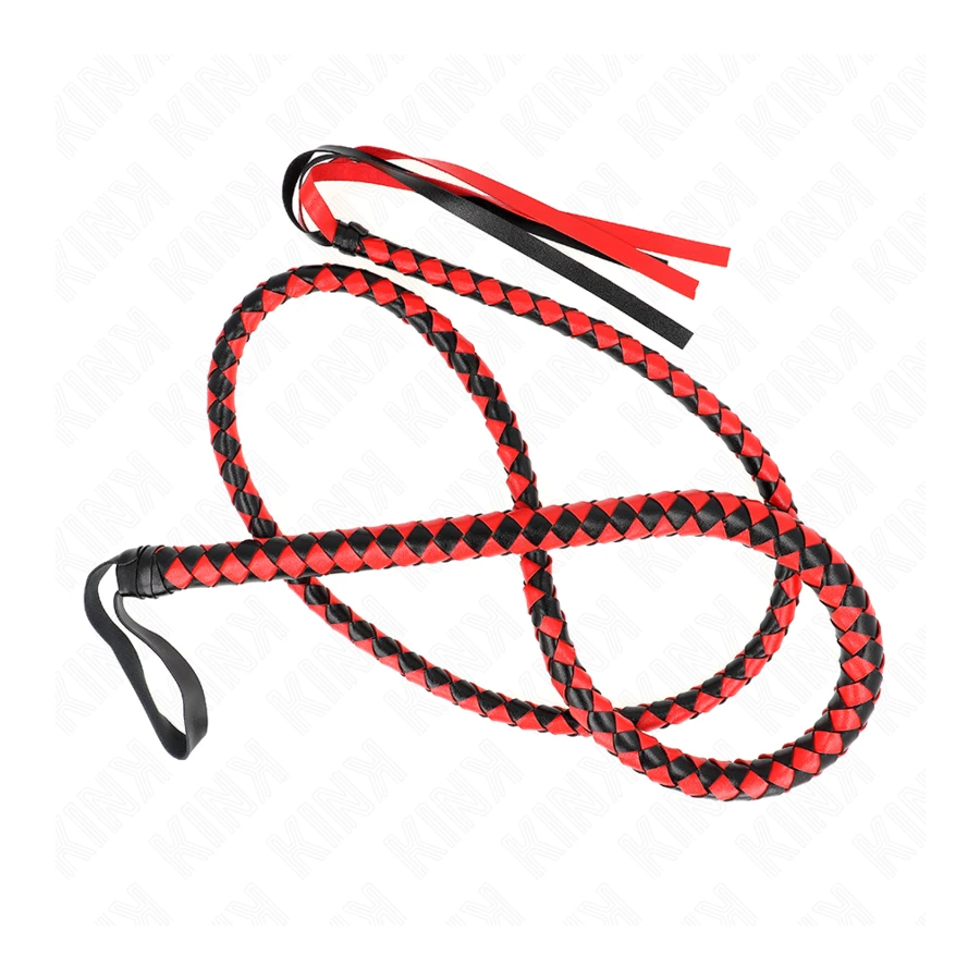 KINK - FRUSTA SERPENTE LUNGA ROSSA 210 CM